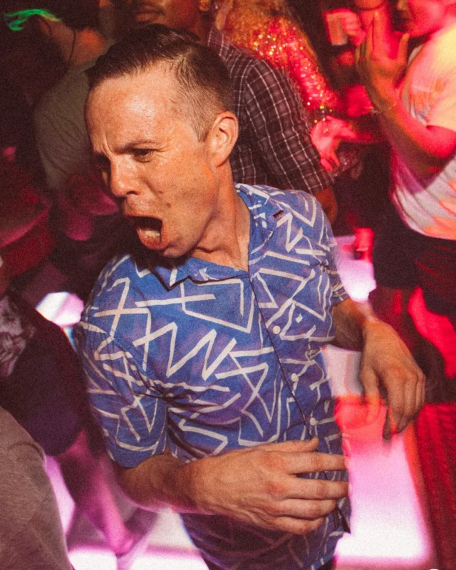 Atlanta Disco Society II at The Basement. East Atlanta. July 28, 2018. Kimber was the DJ. Photos by Stephanie Heath/Oh Snap.
