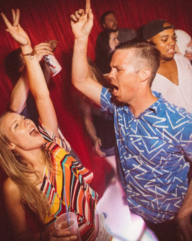 Atlanta Disco Society II at The Basement. East Atlanta. July 28, 2018. Kimber was the DJ. Photos by Stephanie Heath/Oh Snap.