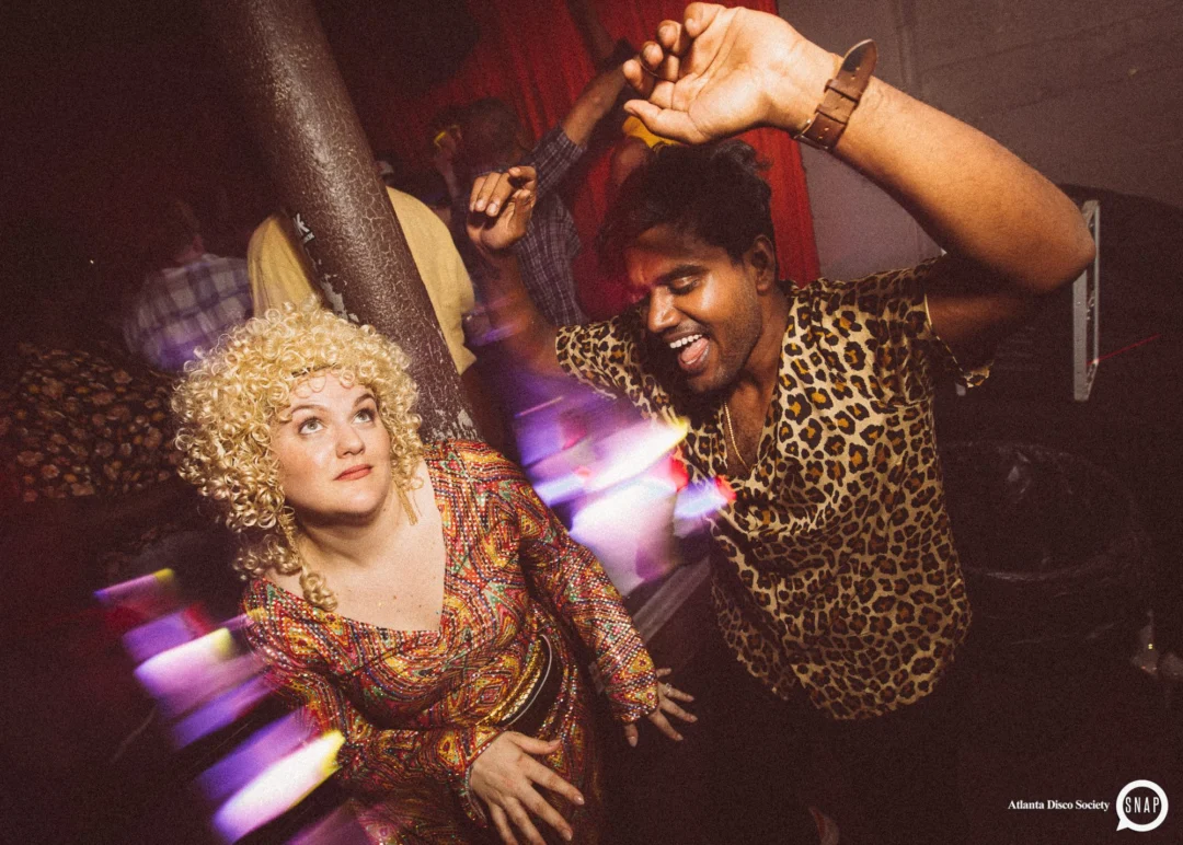 Atlanta Disco Society II at The Basement. East Atlanta. July 28, 2018. Kimber was the DJ. Photos by Stephanie Heath/Oh Snap.