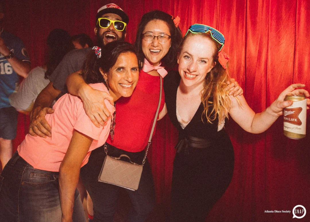 Atlanta Disco Society II at The Basement. East Atlanta. July 28, 2018. Kimber was the DJ. Photos by Stephanie Heath/Oh Snap.