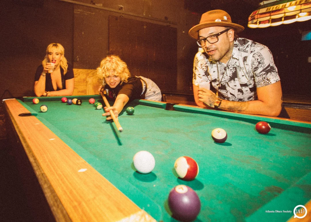 Atlanta Disco Society II at The Basement. East Atlanta. July 28, 2018. Kimber was the DJ. Photos by Stephanie Heath/Oh Snap.