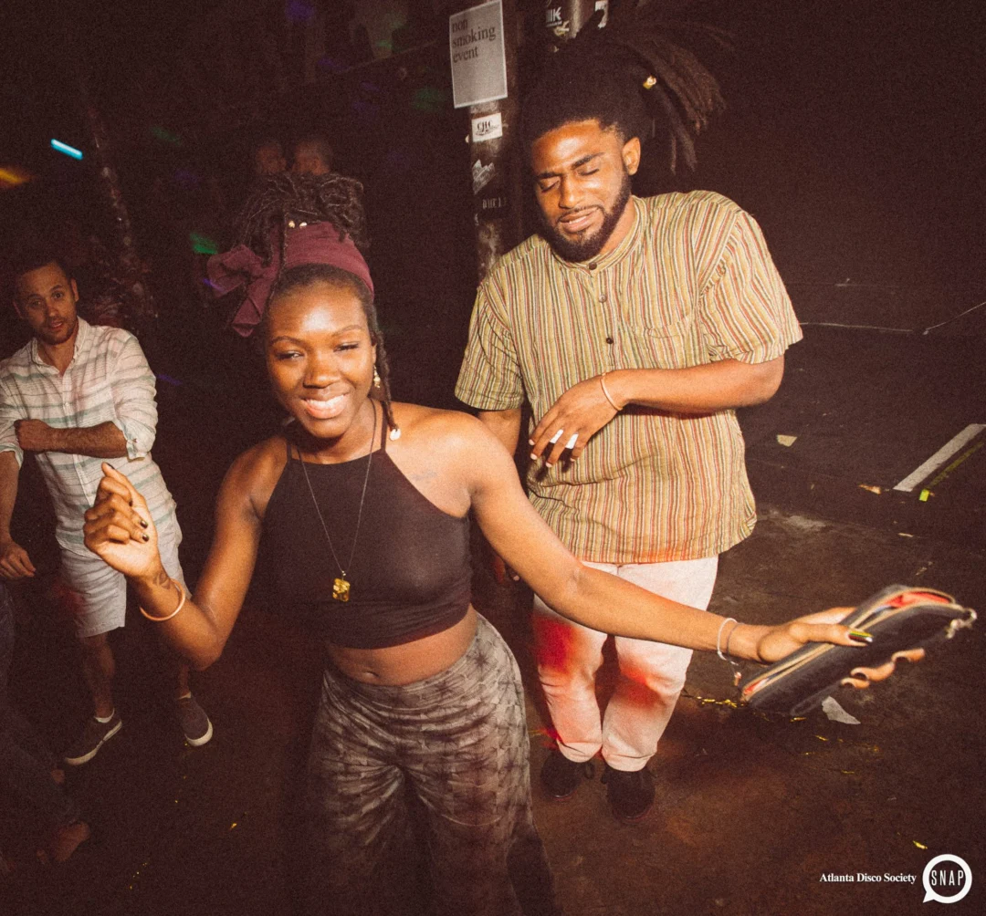 Atlanta Disco Society II at The Basement. East Atlanta. July 28, 2018. Kimber was the DJ. Photos by Stephanie Heath/Oh Snap.
