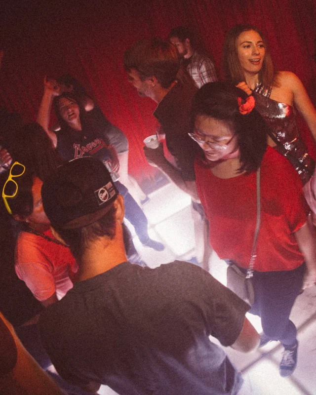 Atlanta Disco Society II at The Basement. East Atlanta. July 28, 2018. Kimber was the DJ. Photos by Stephanie Heath/Oh Snap.