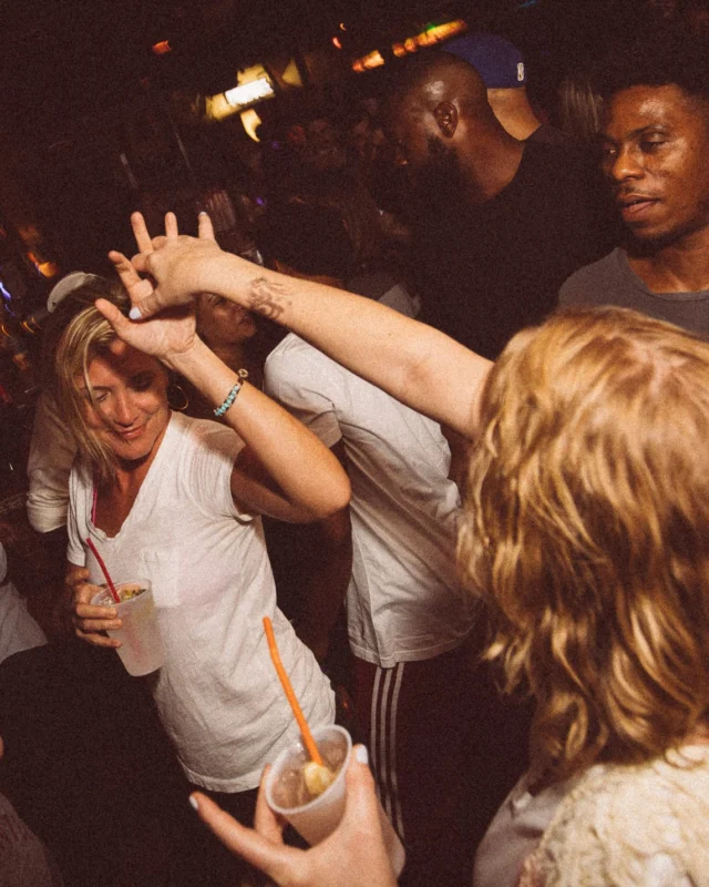 Atlanta Disco Society II at The Basement. East Atlanta. July 28, 2018. Kimber was the DJ. Photos by Stephanie Heath/Oh Snap.