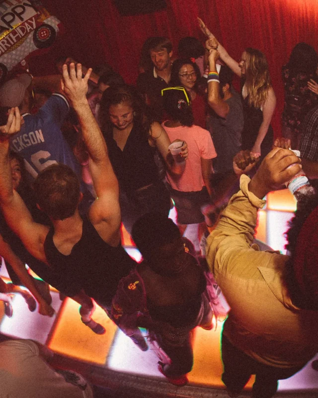 Atlanta Disco Society II at The Basement. East Atlanta. July 28, 2018. Kimber was the DJ. Photos by Stephanie Heath/Oh Snap.