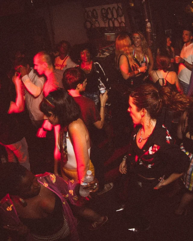 Atlanta Disco Society II at The Basement. East Atlanta. July 28, 2018. Kimber was the DJ. Photos by Stephanie Heath/Oh Snap.