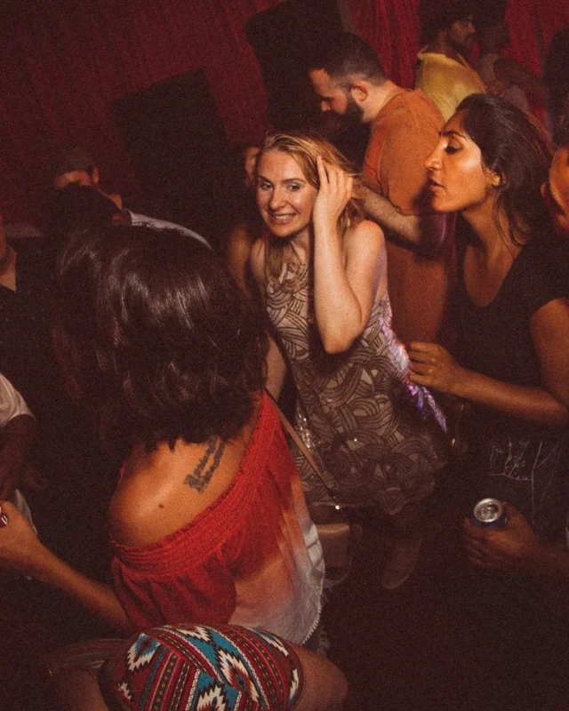 Atlanta Disco Society II at The Basement. East Atlanta. July 28, 2018. Kimber was the DJ. Photos by Stephanie Heath/Oh Snap.
