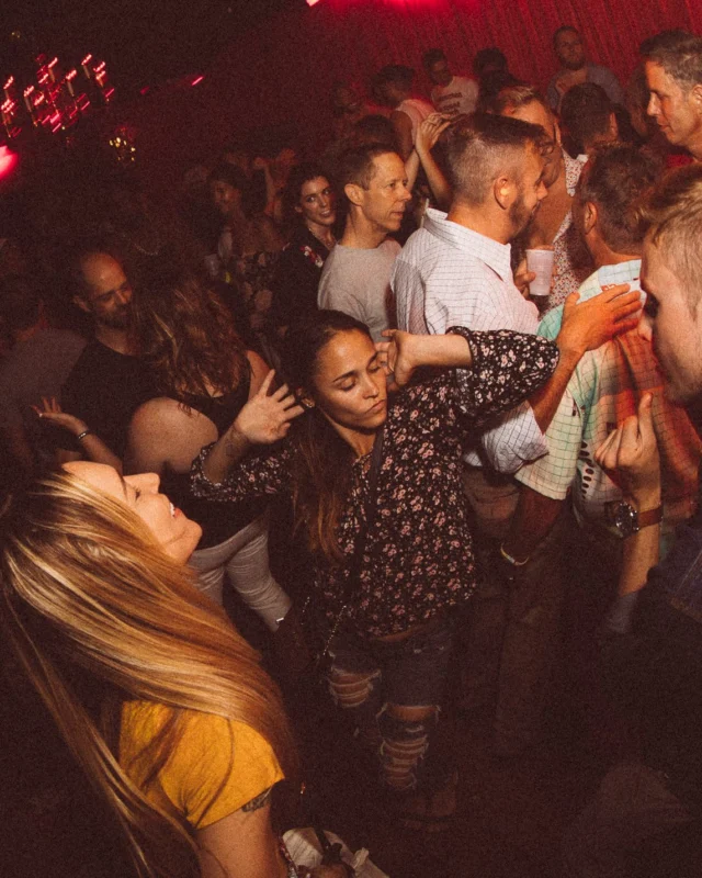 Atlanta Disco Society II at The Basement. East Atlanta. July 28, 2018. Kimber was the DJ. Photos by Stephanie Heath/Oh Snap.