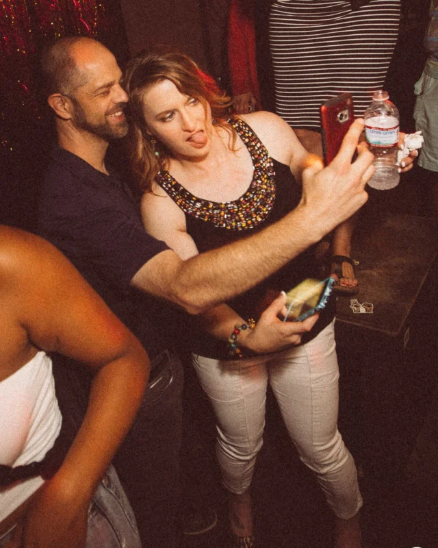 Atlanta Disco Society II at The Basement. East Atlanta. July 28, 2018. Kimber was the DJ. Photos by Stephanie Heath/Oh Snap.