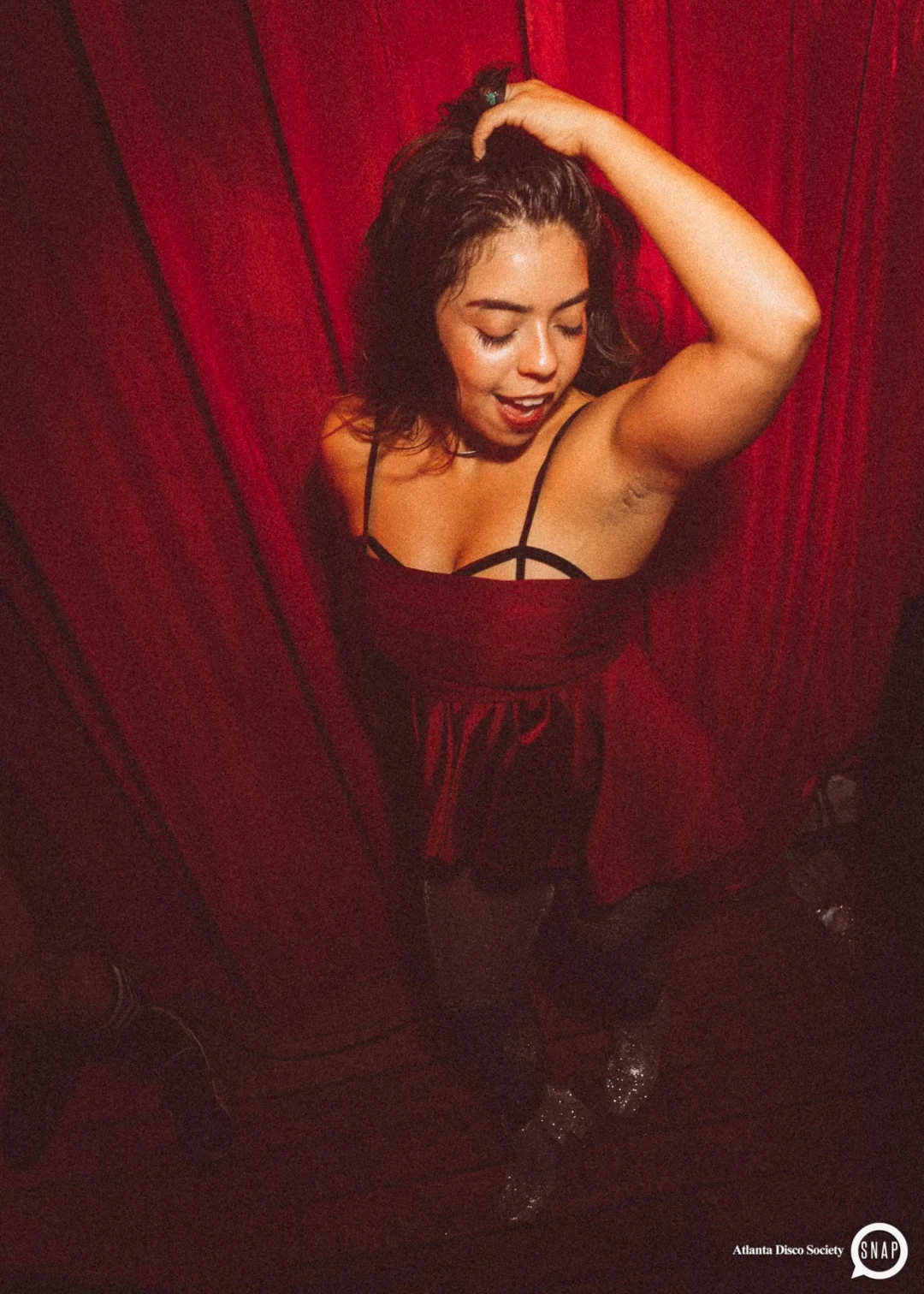 Atlanta Disco Society II at The Basement. East Atlanta. July 28, 2018. Kimber was the DJ. Photos by Stephanie Heath/Oh Snap.