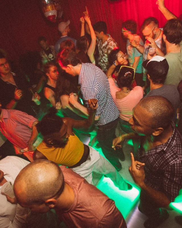 Atlanta Disco Society II at The Basement. East Atlanta. July 28, 2018. Kimber was the DJ. Photos by Stephanie Heath/Oh Snap.