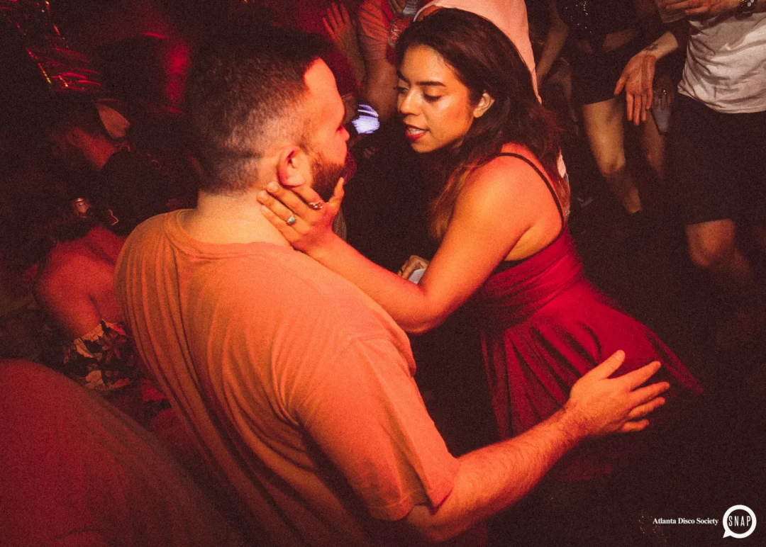 Atlanta Disco Society II at The Basement. East Atlanta. July 28, 2018. Kimber was the DJ. Photos by Stephanie Heath/Oh Snap.