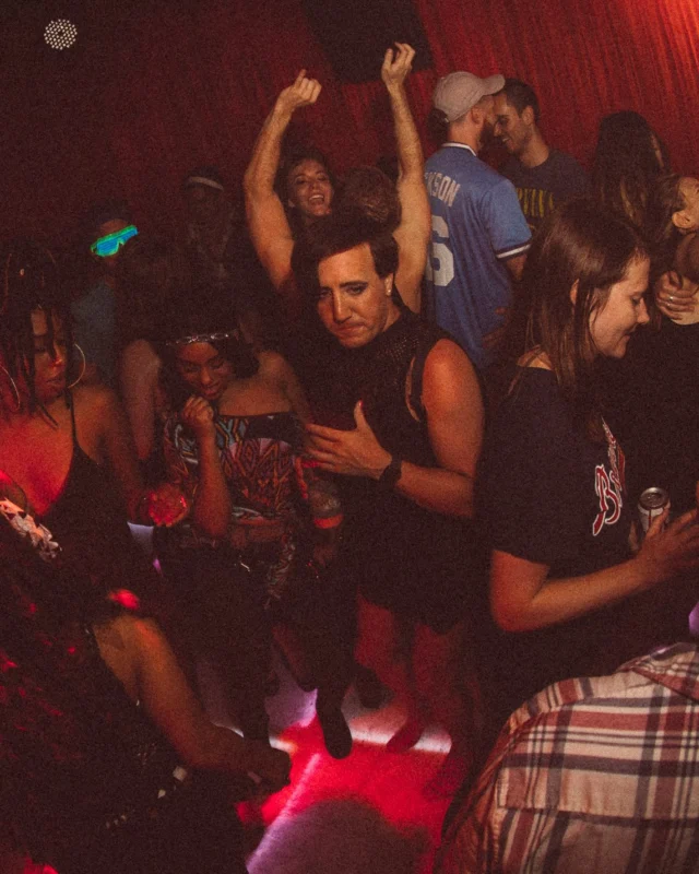 Atlanta Disco Society II at The Basement. East Atlanta. July 28, 2018. Kimber was the DJ. Photos by Stephanie Heath/Oh Snap.