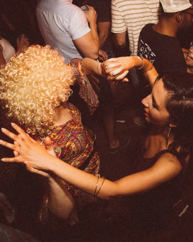 Atlanta Disco Society II at The Basement. East Atlanta. July 28, 2018. Kimber was the DJ. Photos by Stephanie Heath/Oh Snap.
