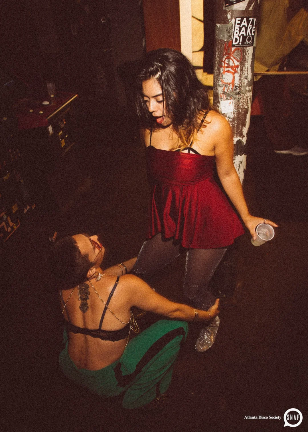 Atlanta Disco Society II at The Basement. East Atlanta. July 28, 2018. Kimber was the DJ. Photos by Stephanie Heath/Oh Snap.