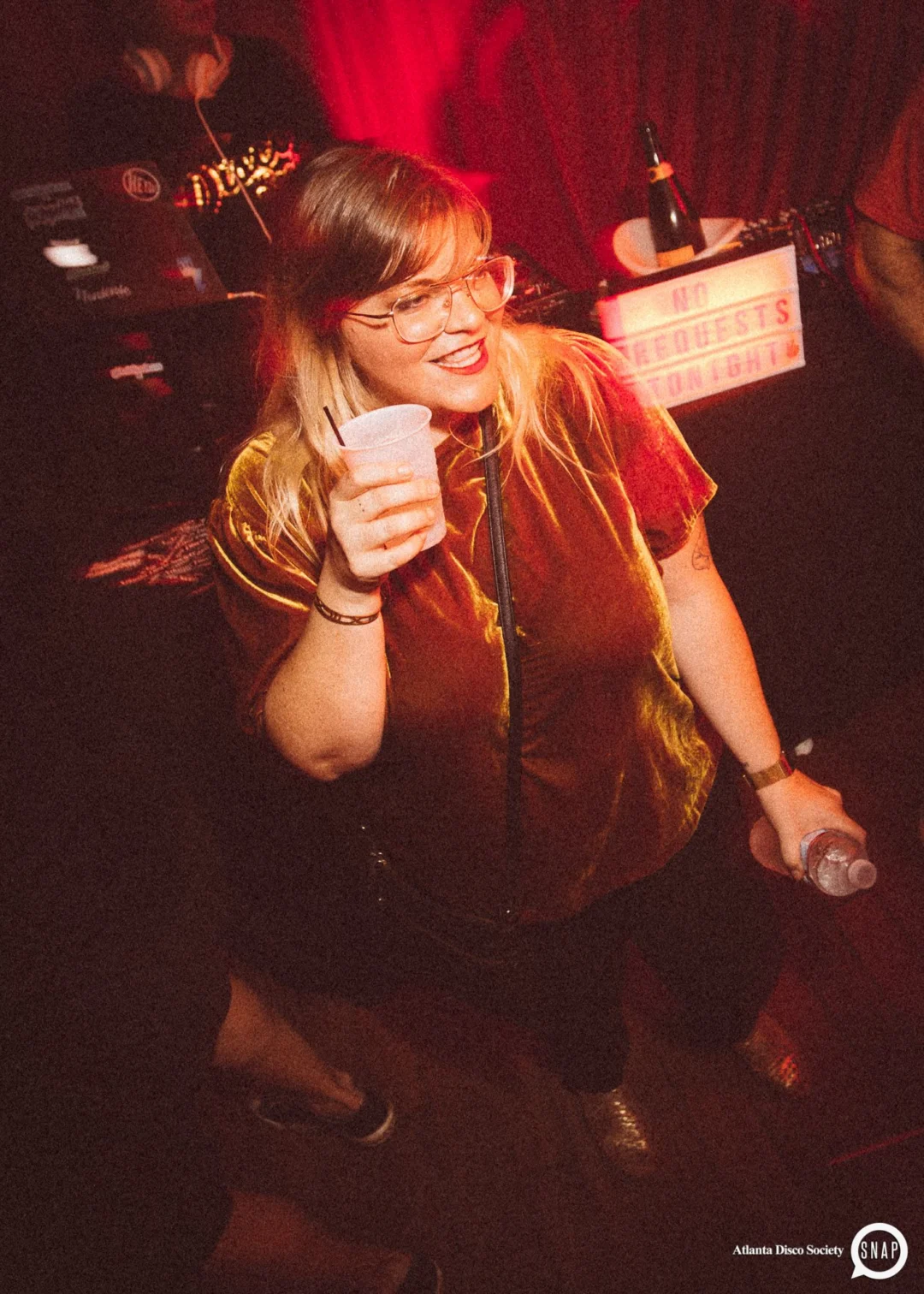 Atlanta Disco Society II at The Basement. East Atlanta. July 28, 2018. Kimber was the DJ. Photos by Stephanie Heath/Oh Snap.
