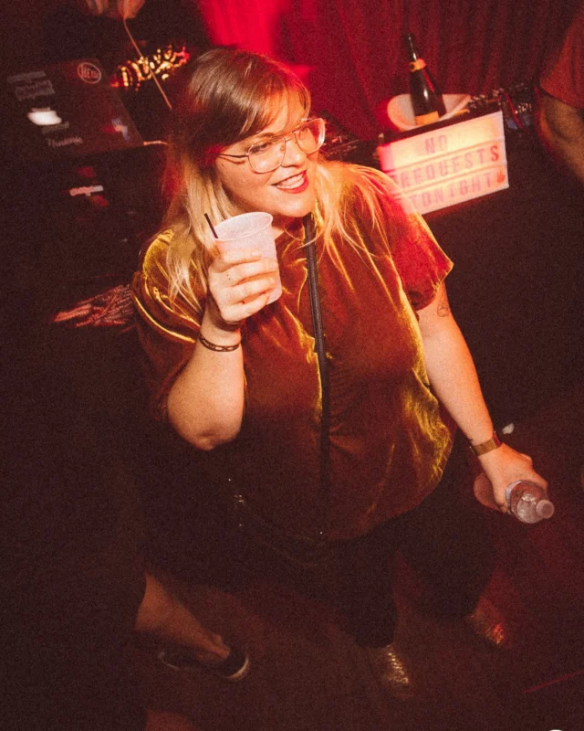 Atlanta Disco Society II at The Basement. East Atlanta. July 28, 2018. Kimber was the DJ. Photos by Stephanie Heath/Oh Snap.