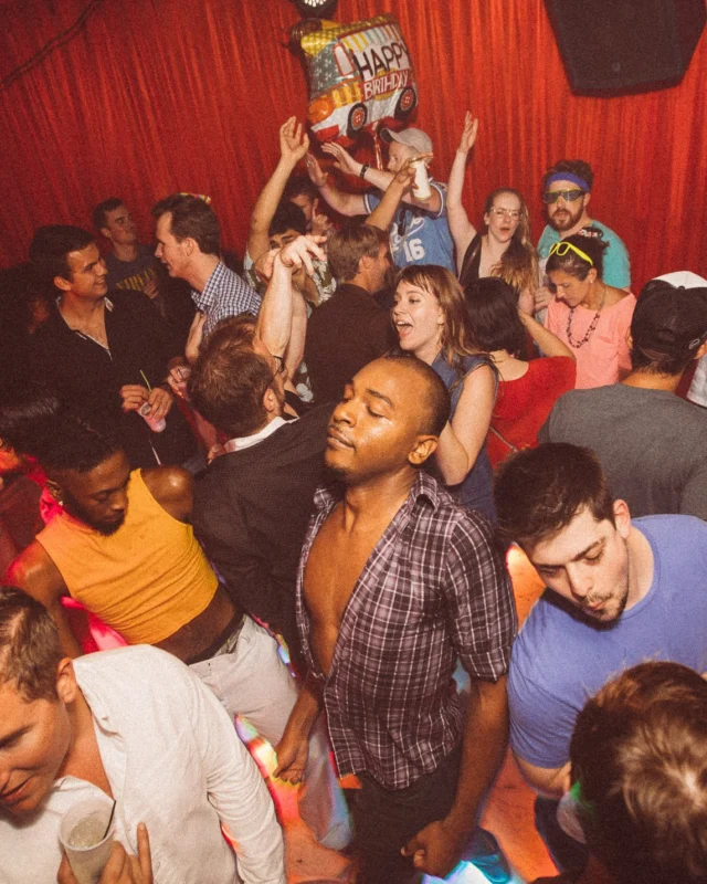 Atlanta Disco Society II at The Basement. East Atlanta. July 28, 2018. Kimber was the DJ. Photos by Stephanie Heath/Oh Snap.