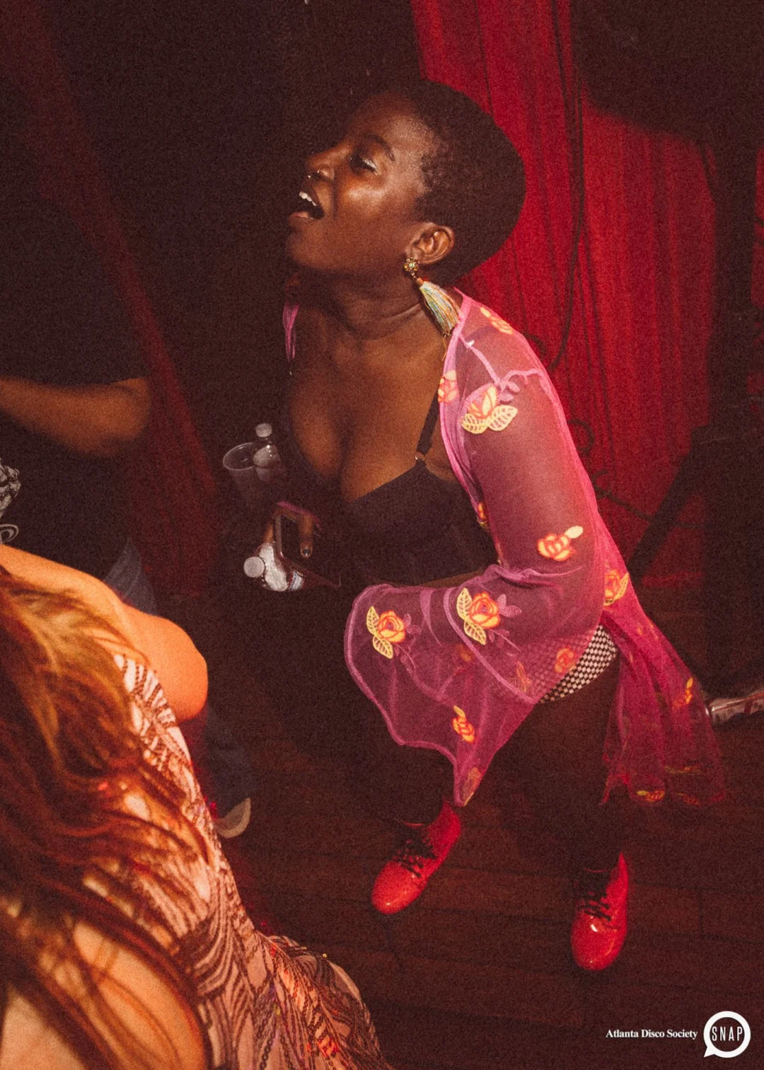 Atlanta Disco Society II at The Basement. East Atlanta. July 28, 2018. Kimber was the DJ. Photos by Stephanie Heath/Oh Snap.