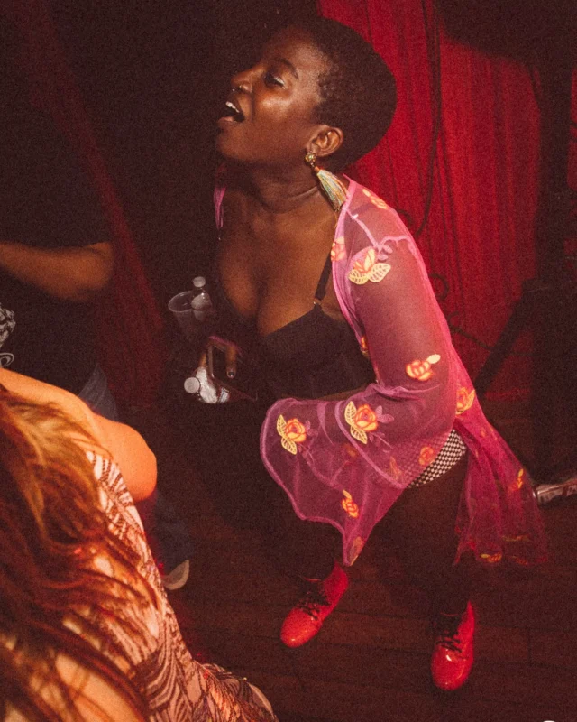 Atlanta Disco Society II at The Basement. East Atlanta. July 28, 2018. Kimber was the DJ. Photos by Stephanie Heath/Oh Snap.