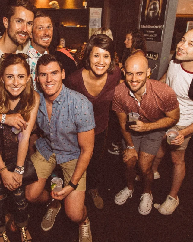 Atlanta Disco Society II at The Basement. East Atlanta. July 28, 2018. Kimber was the DJ. Photos by Stephanie Heath/Oh Snap.