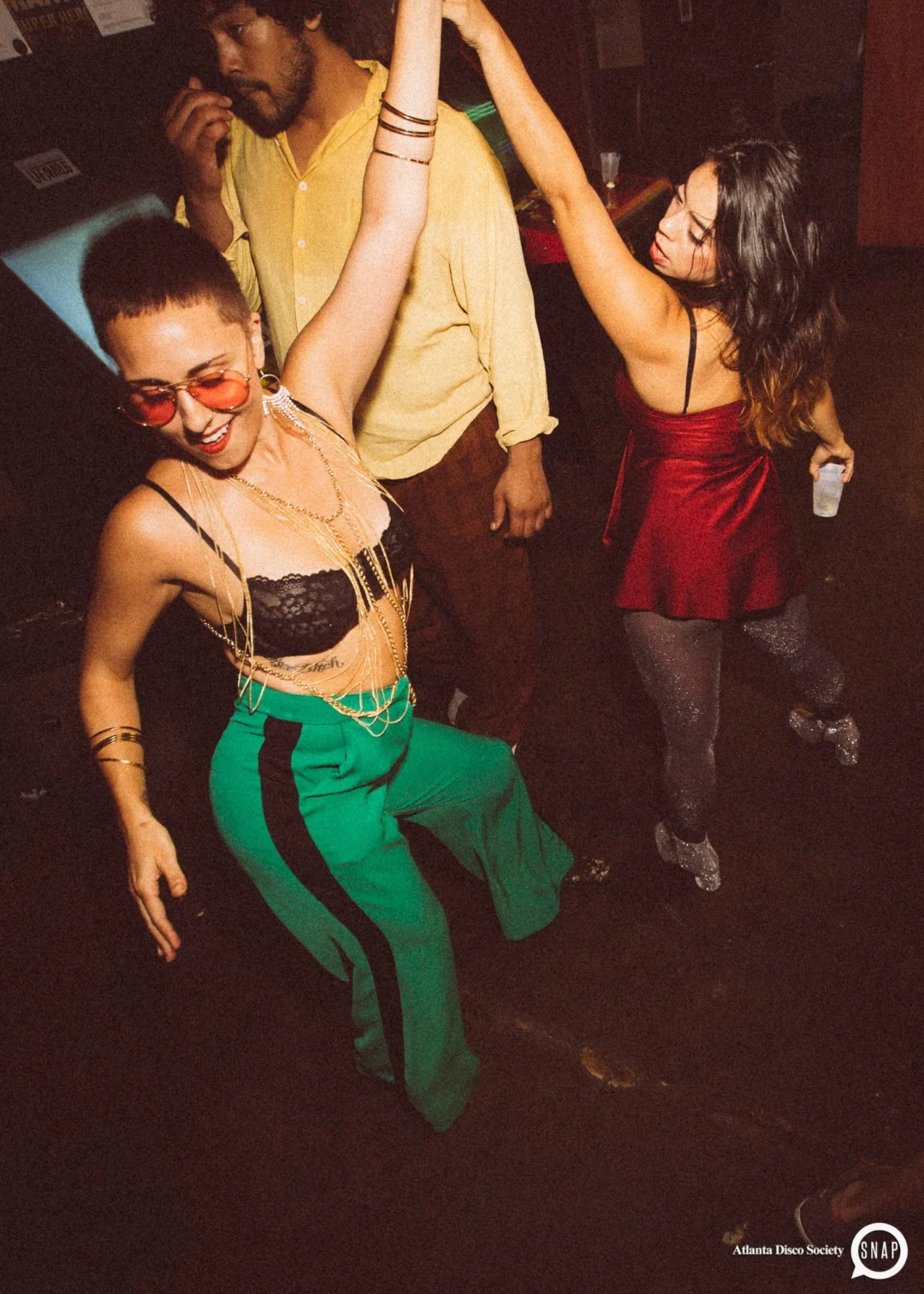 Atlanta Disco Society II at The Basement. East Atlanta. July 28, 2018. Kimber was the DJ. Photos by Stephanie Heath/Oh Snap.