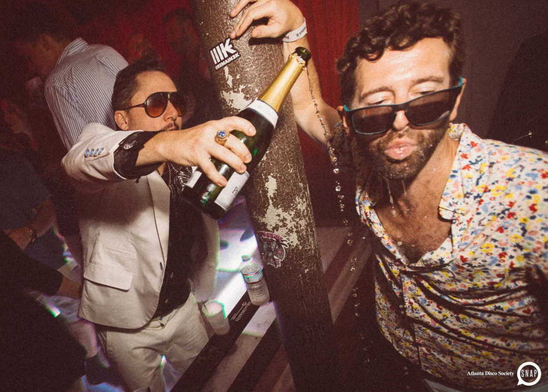 Atlanta Disco Society II at The Basement. East Atlanta. July 28, 2018. Kimber was the DJ. Photos by Stephanie Heath/Oh Snap.