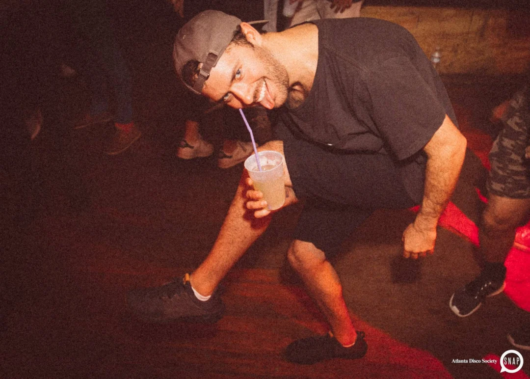 Atlanta Disco Society II at The Basement. East Atlanta. July 28, 2018. Kimber was the DJ. Photos by Stephanie Heath/Oh Snap.