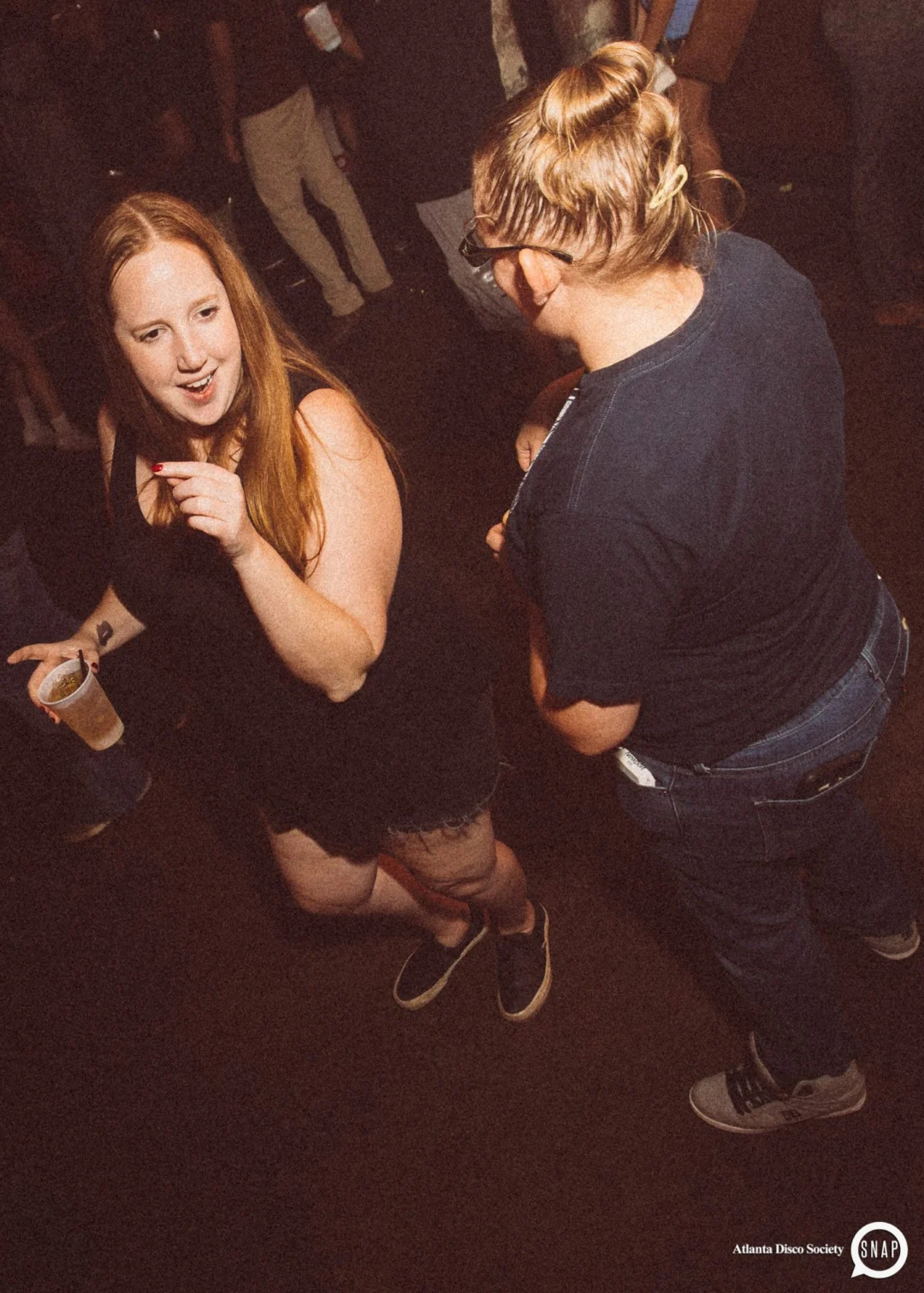 Atlanta Disco Society II at The Basement. East Atlanta. July 28, 2018. Kimber was the DJ. Photos by Stephanie Heath/Oh Snap.