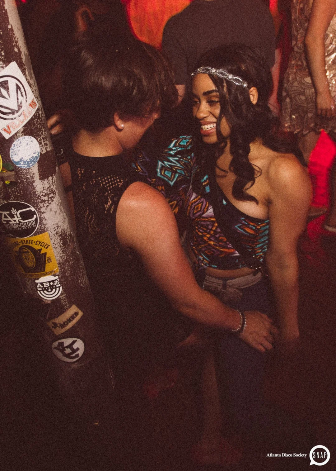 Atlanta Disco Society II at The Basement. East Atlanta. July 28, 2018. Kimber was the DJ. Photos by Stephanie Heath/Oh Snap.