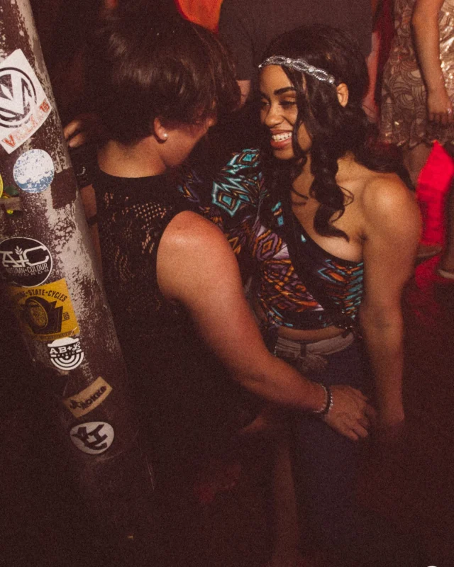Atlanta Disco Society II at The Basement. East Atlanta. July 28, 2018. Kimber was the DJ. Photos by Stephanie Heath/Oh Snap.