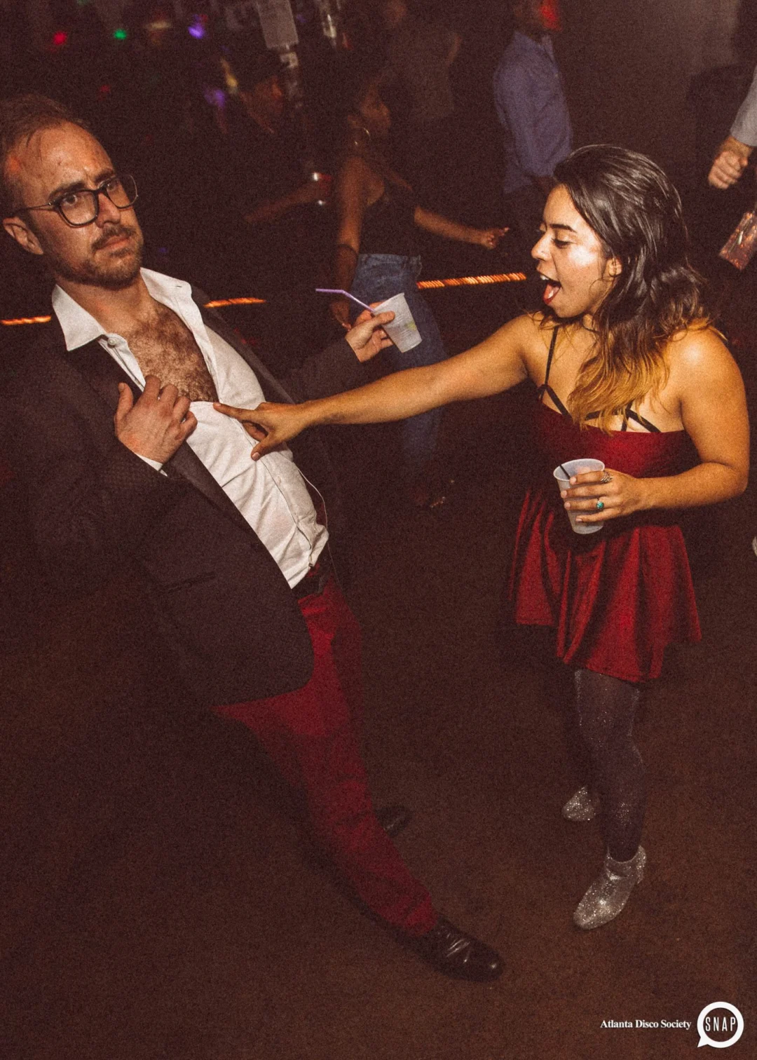 Atlanta Disco Society II at The Basement. East Atlanta. July 28, 2018. Kimber was the DJ. Photos by Stephanie Heath/Oh Snap.