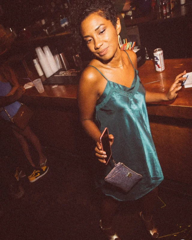 Atlanta Disco Society II at The Basement. East Atlanta. July 28, 2018. Kimber was the DJ. Photos by Stephanie Heath/Oh Snap.