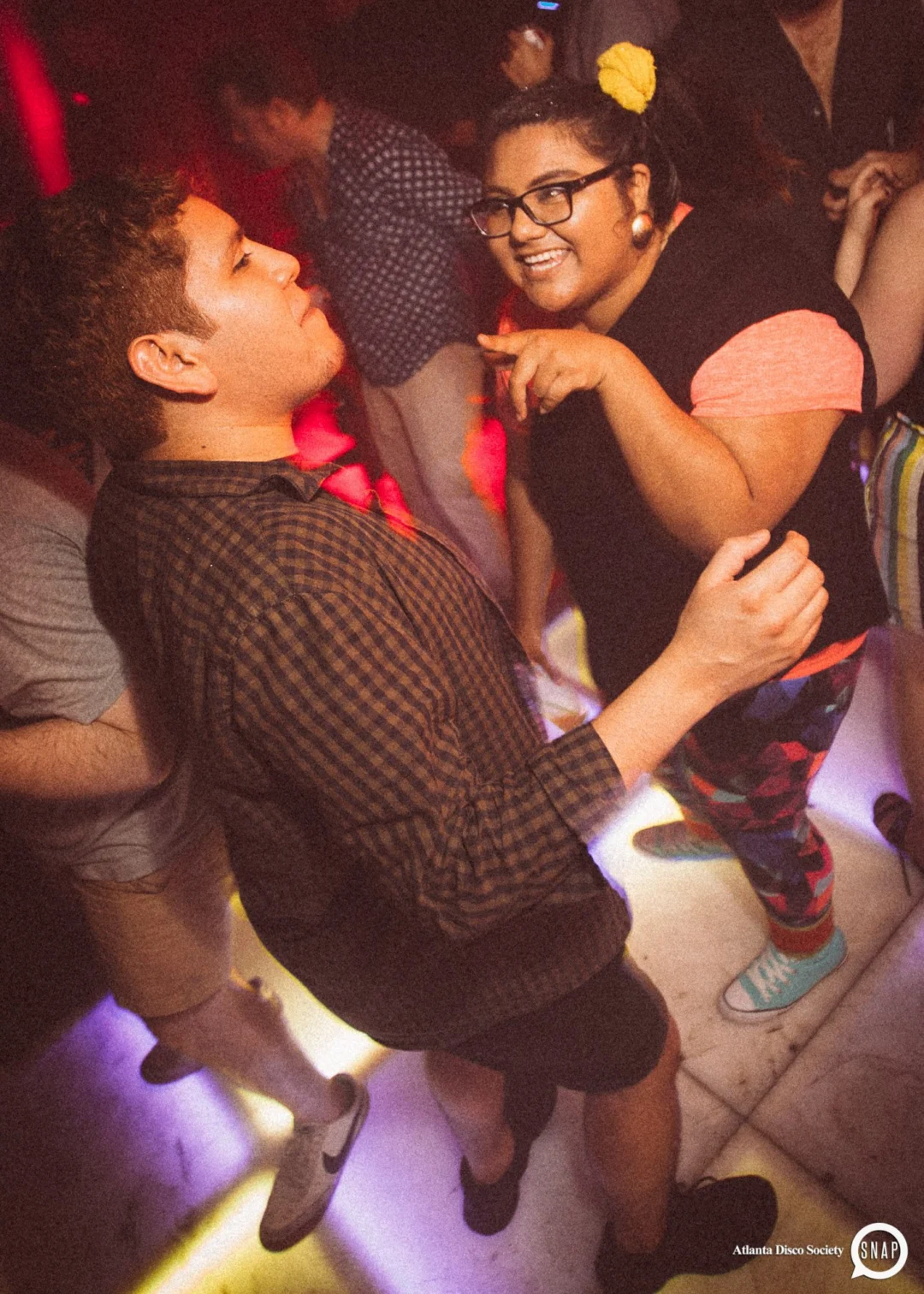 Atlanta Disco Society II at The Basement. East Atlanta. July 28, 2018. Kimber was the DJ. Photos by Stephanie Heath/Oh Snap.