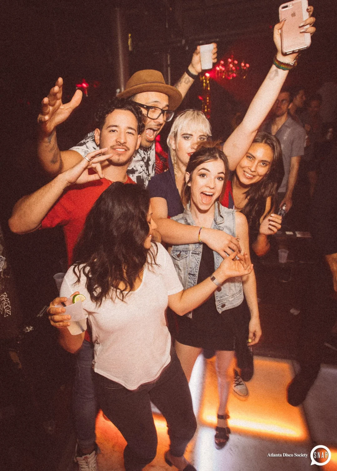 Atlanta Disco Society II at The Basement. East Atlanta. July 28, 2018. Kimber was the DJ. Photos by Stephanie Heath/Oh Snap.