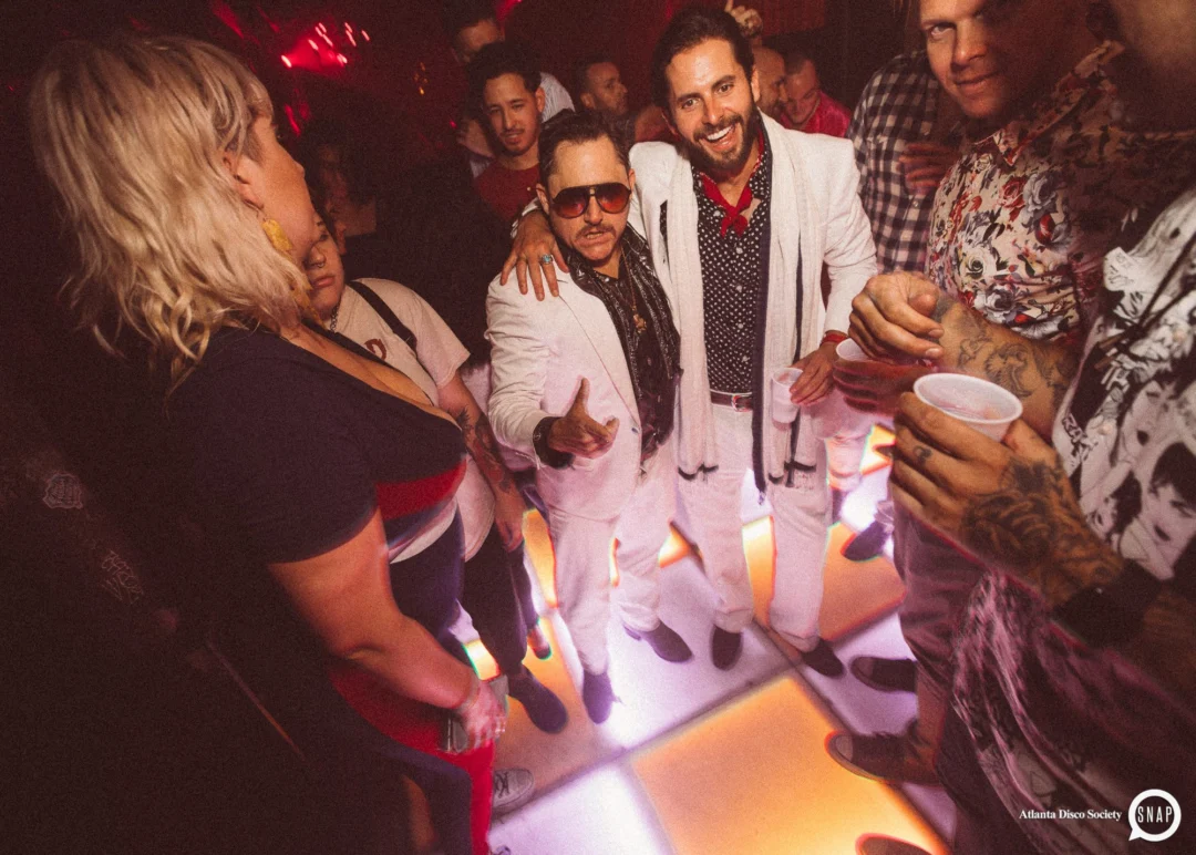 Atlanta Disco Society II at The Basement. East Atlanta. July 28, 2018. Kimber was the DJ. Photos by Stephanie Heath/Oh Snap.