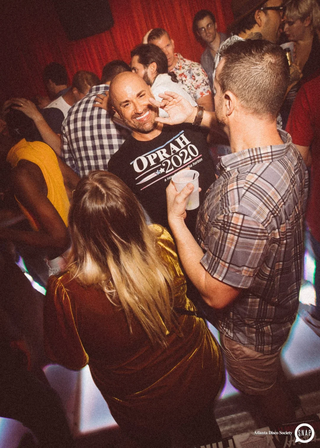 Atlanta Disco Society II at The Basement. East Atlanta. July 28, 2018. Kimber was the DJ. Photos by Stephanie Heath/Oh Snap.