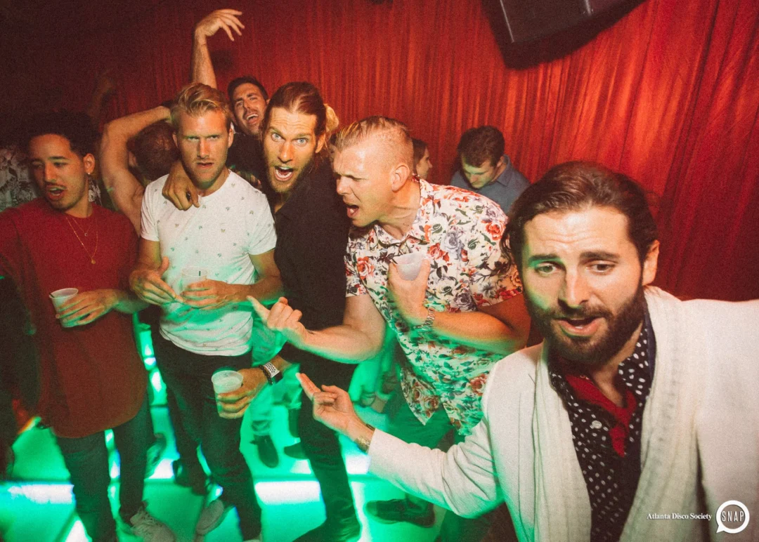 Atlanta Disco Society II at The Basement. East Atlanta. July 28, 2018. Kimber was the DJ. Photos by Stephanie Heath/Oh Snap.