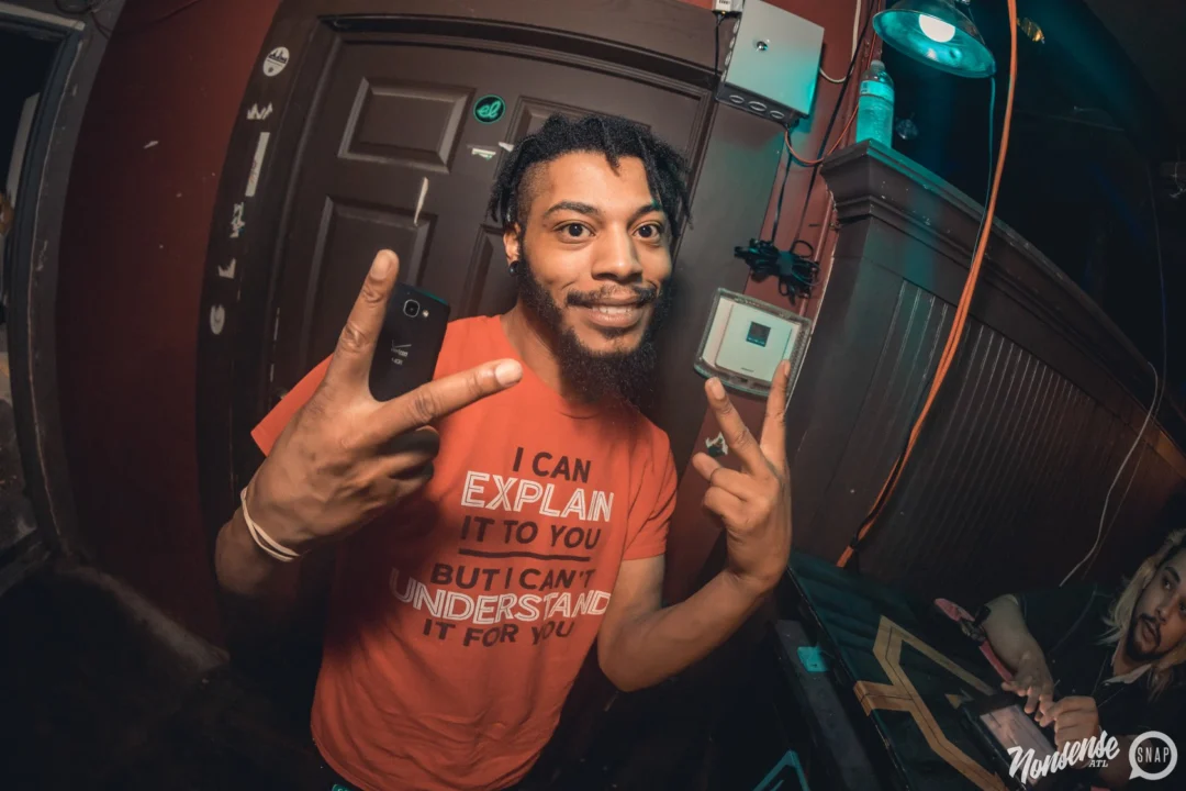 Nonsense GLOW Dance Party. July 2018. We glowed. We got ridiculous. Kimber was the DJ. Photos by Fabeaux/Oh Snap.
