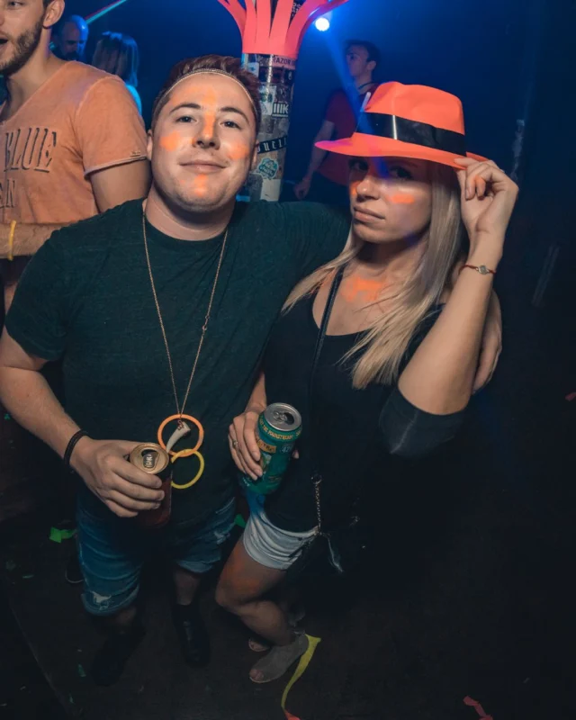 Nonsense GLOW Dance Party. July 2018. We glowed. We got ridiculous. Kimber was the DJ. Photos by Fabeaux/Oh Snap.