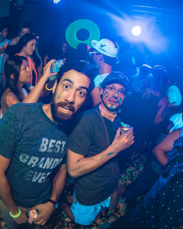 Nonsense GLOW Dance Party. July 2018. We glowed. We got ridiculous. Kimber was the DJ. Photos by Fabeaux/Oh Snap.