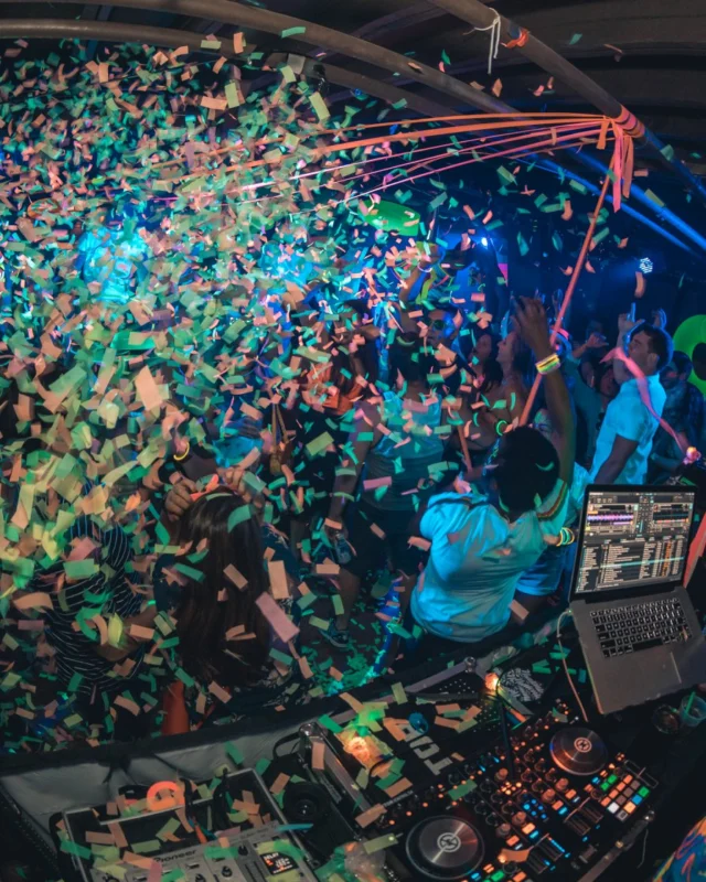 Nonsense GLOW Dance Party. July 2018. We glowed. We got ridiculous. Kimber was the DJ. Photos by Fabeaux/Oh Snap.
