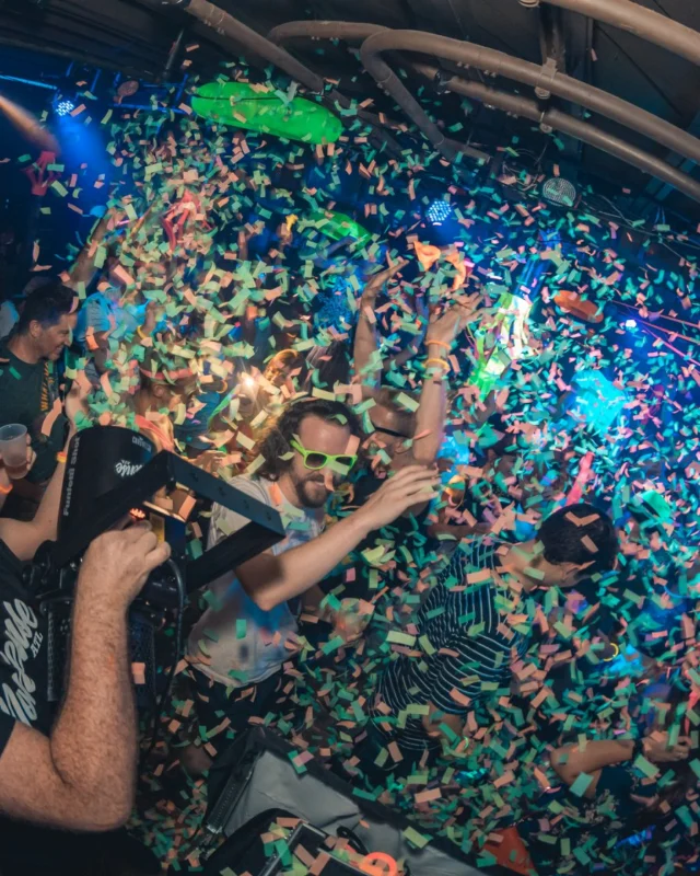 Nonsense GLOW Dance Party. July 2018. We glowed. We got ridiculous. Kimber was the DJ. Photos by Fabeaux/Oh Snap.