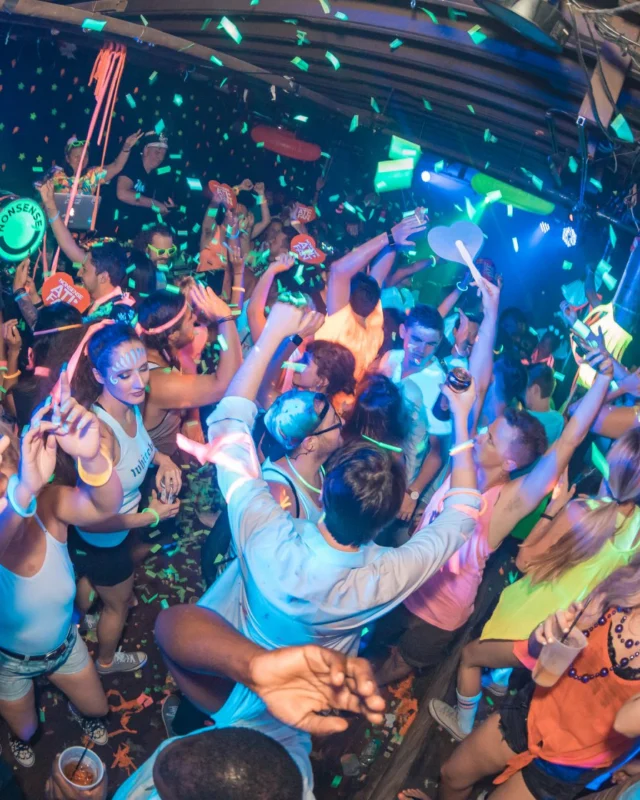 Nonsense GLOW Dance Party. July 2018. We glowed. We got ridiculous. Kimber was the DJ. Photos by Fabeaux/Oh Snap.