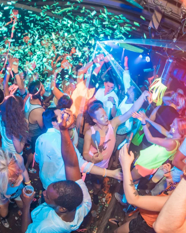 Nonsense GLOW Dance Party. July 2018. We glowed. We got ridiculous. Kimber was the DJ. Photos by Fabeaux/Oh Snap.