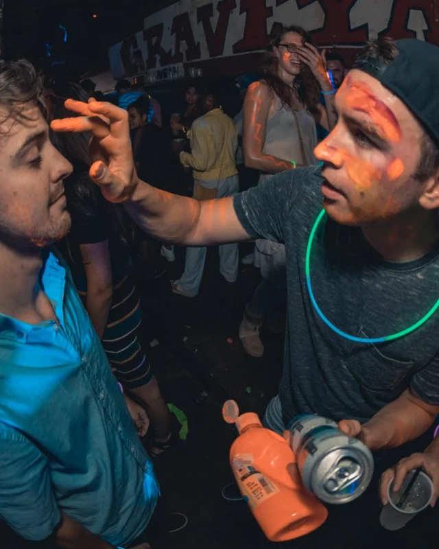 Nonsense GLOW Dance Party. July 2018. We glowed. We got ridiculous. Kimber was the DJ. Photos by Fabeaux/Oh Snap.
