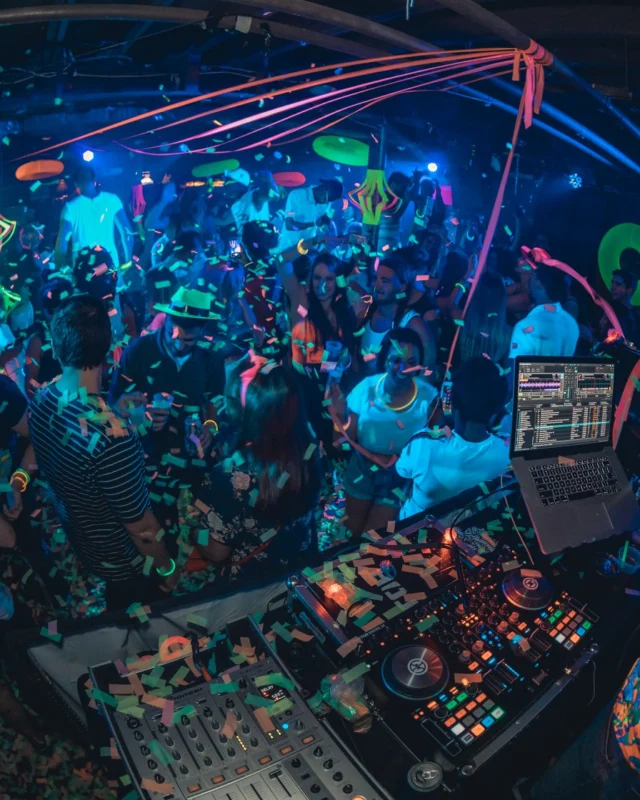 Nonsense GLOW Dance Party. July 2018. We glowed. We got ridiculous. Kimber was the DJ. Photos by Fabeaux/Oh Snap.