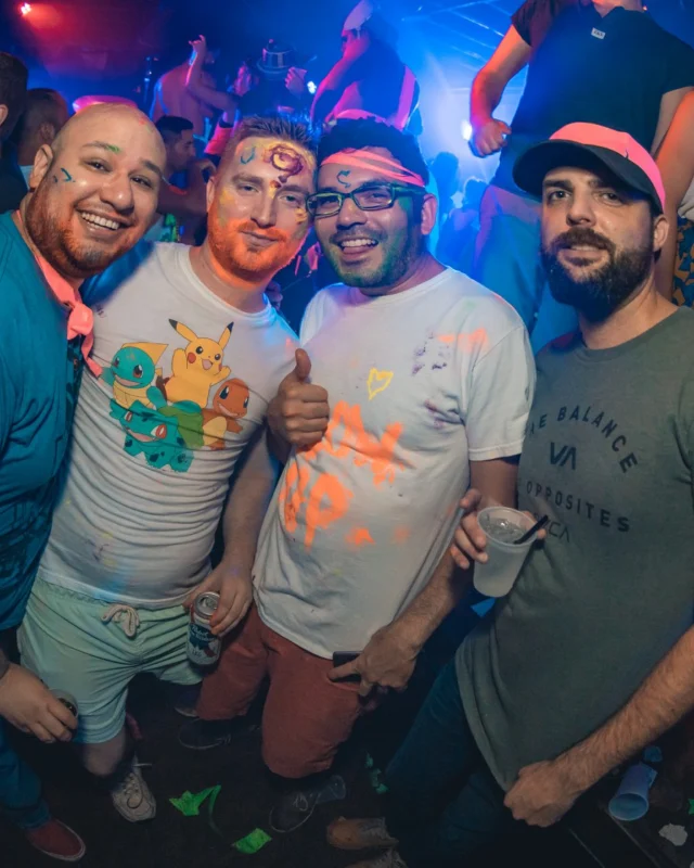 Nonsense GLOW Dance Party. July 2018. We glowed. We got ridiculous. Kimber was the DJ. Photos by Fabeaux/Oh Snap.