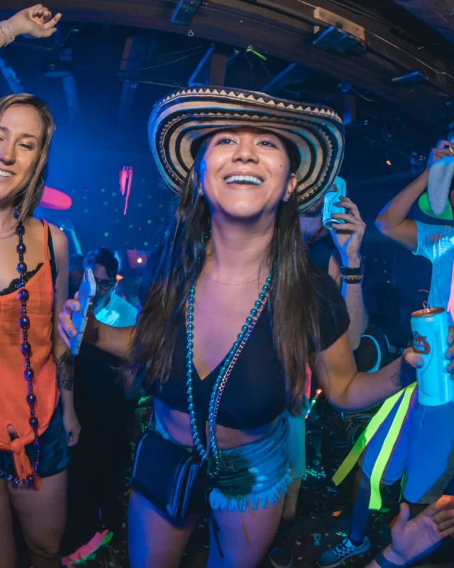 Nonsense GLOW Dance Party. July 2018. We glowed. We got ridiculous. Kimber was the DJ. Photos by Fabeaux/Oh Snap.