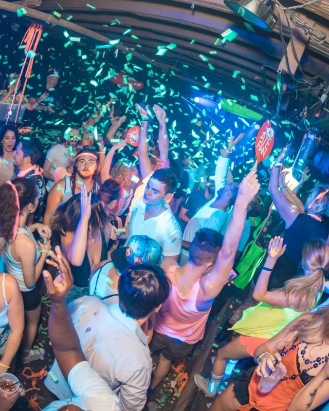 Nonsense GLOW Dance Party. July 2018. We glowed. We got ridiculous. Kimber was the DJ. Photos by Fabeaux/Oh Snap.